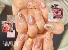 スノーフレーク(Snowflake)/定額デザインコース/¥8000