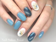 ライズ 本町店(Raize)/青ネイル/夏/シェルネイル