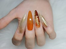 ジジネイル 勝田店(ZIZI Nail)/(スカルプ)ニュアンスネイル