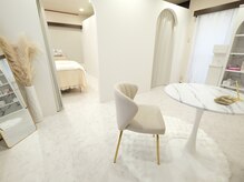 ペルボヌール 深井店の雰囲気(現地韓国サロンのような雰囲気◎白基調の高級感ある完全個室)