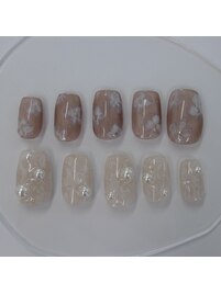 【定額】ink flower × lace