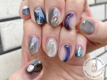 ネイルズガッシュ 溝の口店(NAILs GUSH)/ニュアンス/フィルイン/持ち込み