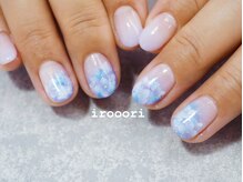 ネイルアンドアート イロオリ(irooori)/繊細な紫陽花♪