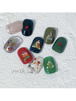 バースプラスリム(virth+LIM)/クリスマスジェルネイル 120分制