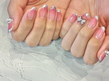 キャミ ネイル(CAMMY NAIL)/ガラスフレンチ