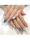 シンプルジェルネイル＆本格ケア