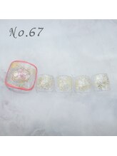 はあとねいる 大井町店/フットネイル：No.67