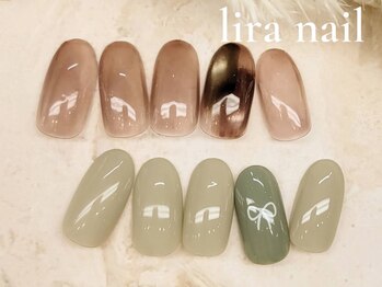 リラネイル(lira nail)の写真/爪のコンプレックス解消♪シンプル系やオフィスネイルのデザインも豊富！【パラジェルプレミアムサロン】