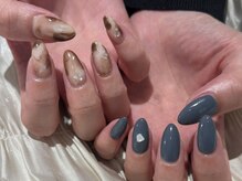 シェルネイル(SHELL NAIL)/ニュアンス/秋/staff:Noa