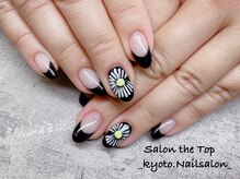 サロン ザ トップ(Salon the Top)/黒フレンチ