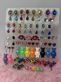 グロッシー ネイル(glossy nails)/大きいパーツ