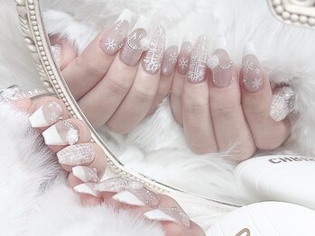 エービーエーサロン(ABA SALON)/ツイードネイル