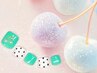 【フット】ジェル毎月変わる定額デザイン+美爪を育てる甘皮ケア&フットバス