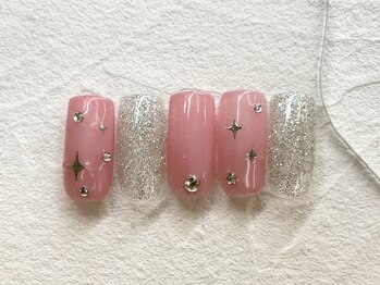 キャンアイドレッシー 館林店/ワンホンネイル￥5500
