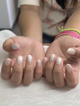 ミスネイル 真玉橋店(Ms.nail)/ミスネイル真玉橋店/シンプル