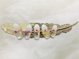 ポップフレンチネイル♪