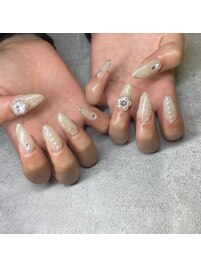 ツイードネイル