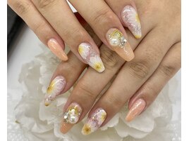 坂口/フラワーネイル