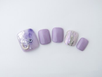 ネイルサロンディーバ 石橋店(Diva)/FootデザインSelect ¥6,930