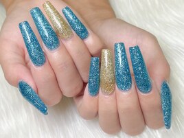 ★海外風ワンカラーネイル★