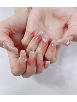 ネイルサロン ビューティーマジック 川口店/チークネイル