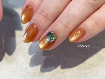 ネイルサロン イントゥ(into_)/プランパー55 ビジュー