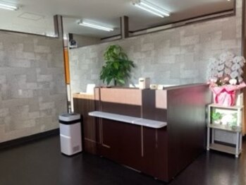 いわき小名浜整骨院/来院したらまず受付へ