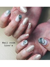 リノア(Lino’a)/ハンド 4本art＋ラメ変更(追加)