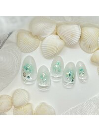 ¥7,800チークネイル（加藤ゆ）