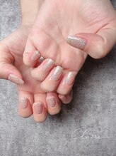 クレアネイル(claire.nail)/キラキラフラッシュネイル