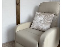 フットチェアでリラックスしていただけます。