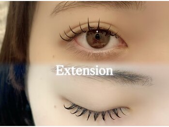 ユノーノ アイラッシュ 静岡店(Junono Eyelash)/120本☆キュートデザイン/正面