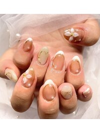3Dフラワーネイル