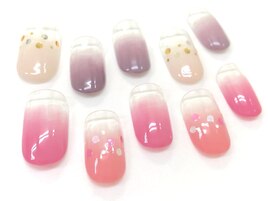 グラデーション+ホロ