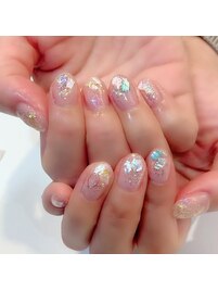 ピンクネイル