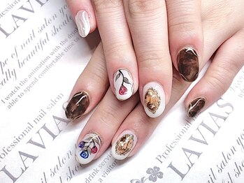 プロフェッショナル ネイルサロン ラヴィアス(LAVIAS)/【ジェル】10本アートし放題