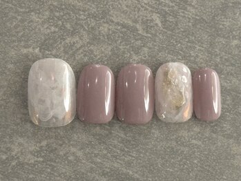 カラネイル 南森町店(calla nail)/淡色 インク 奥行き