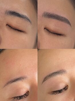 アマールシ 円山店(Amarsi)の写真/アイブロウの事なら当店へお任せ☆作り込みすぎないナチュラルな毛流れハリウッドブロウリフト！