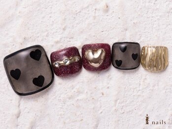 アイネイルズ 横浜WEST店(I-nails)/シアーハート10480円