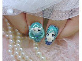 痛ネイル 3Dパーツ