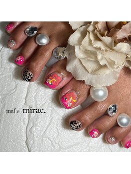 ネイルズミラク(nail's mirac.)/ハイビスカスネイル