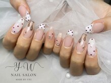 ユーネイル(YW nail)/フルアート＋パーツ