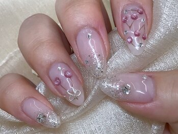 フォフォネイル 自由が丘(Fofo nail)/【NEW春デザイン さくらんぼ】