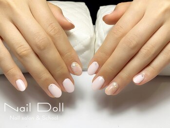 ネイルドール(Nail Doll)/ピンクオフィスネイル
