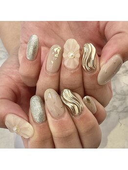 グリーディ(greedy)/ぷっくりアートネイル