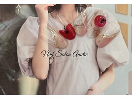 apple nail*【フレンチ】