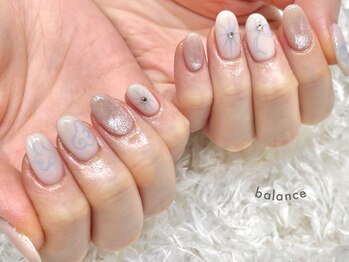 シンプルジェルネイル専門店 バランス(balance)/『小松・大内限定』　鉛筆ネイル