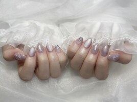 キラキラパープルデザイン