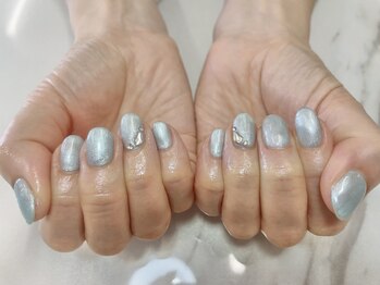 ワンカラー　ストーンx3