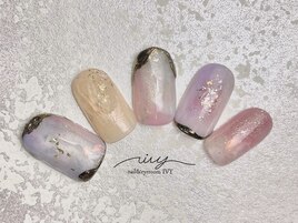 ニュアンス/ラメ/フレンチ